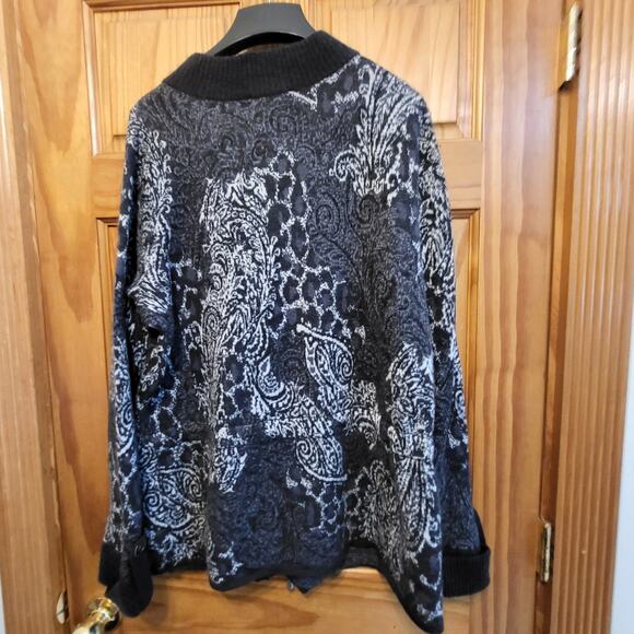Pendleton 100% Merino Wool Size Large Zippered Sweater size Tall XL - Picture 3 of 5